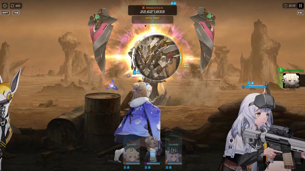 NIKKE: Calculated Altruia's defense (so you don't have to)