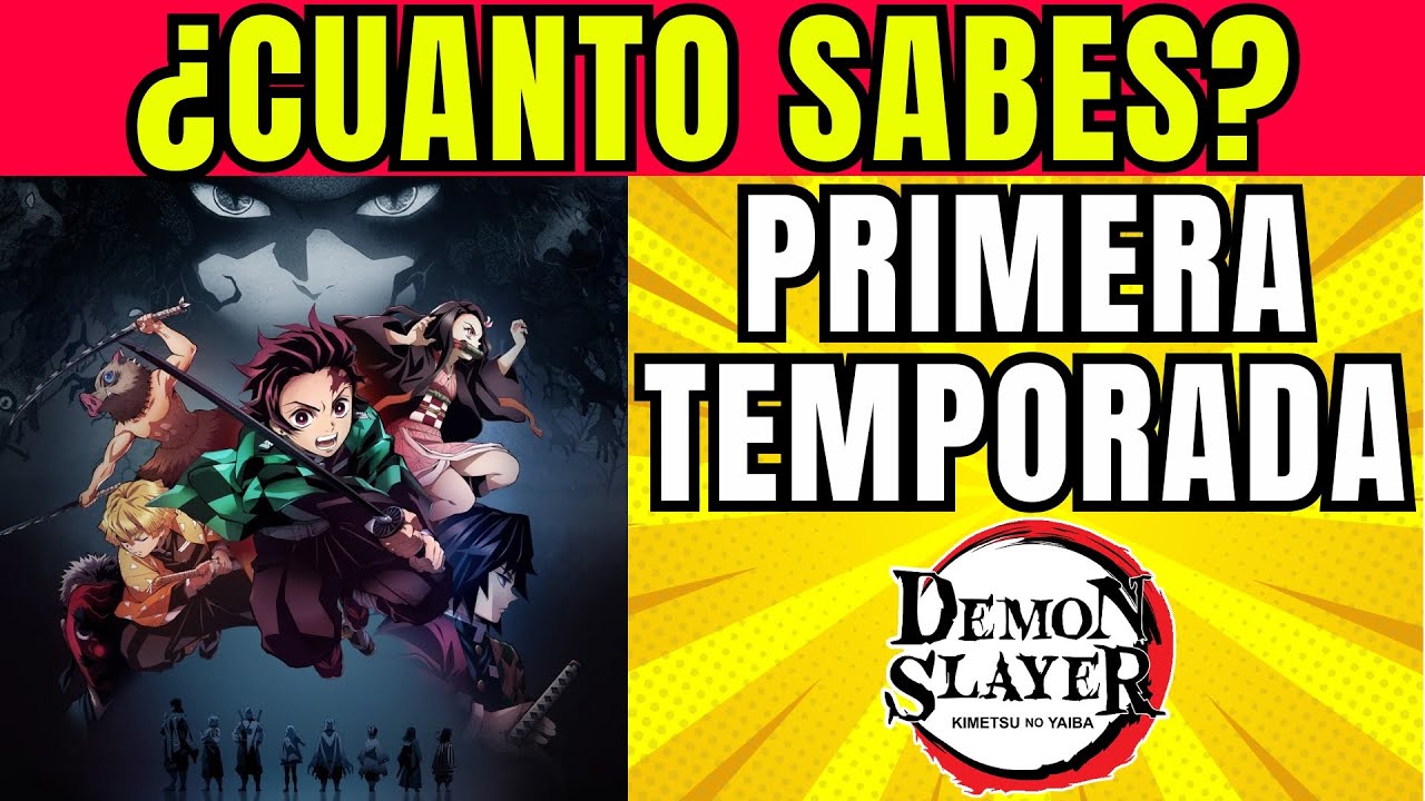 ¿Cuánto sabes de la Primera Temporada de Demon Slayer? ⚔️👺 | Parte 1✅ | Quiz de Demon Slayer ⚔️👺