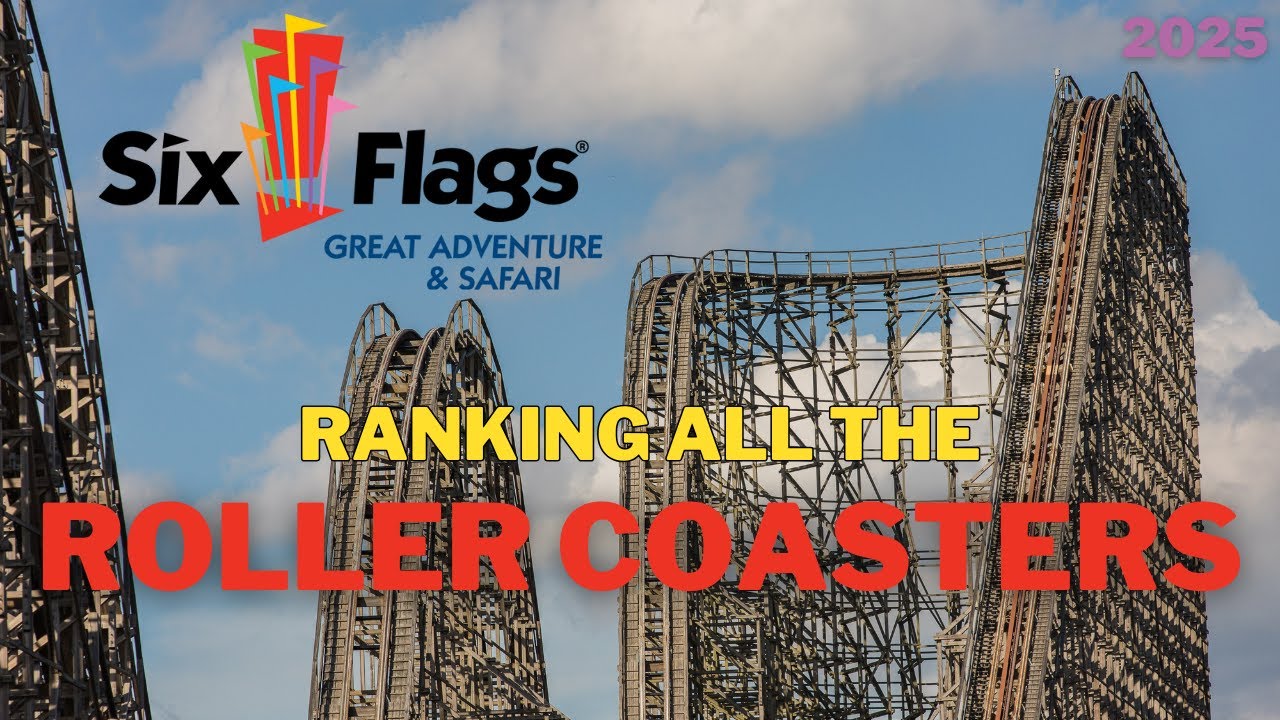 Ranking all the Roller Coasters at Six Flags Great Adventure (2025)