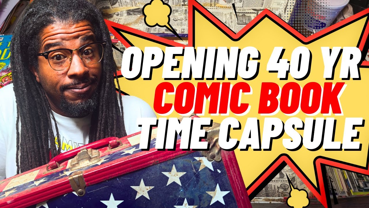 Mysterious Comic Book Time Capsule! 40 Years Sealed!