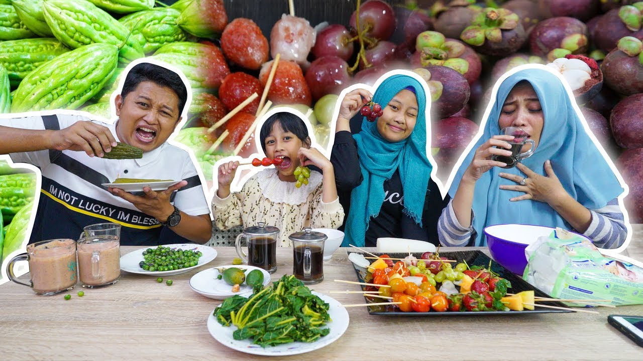 Makan makanan Pahit challenge - Bitter Food Challenge