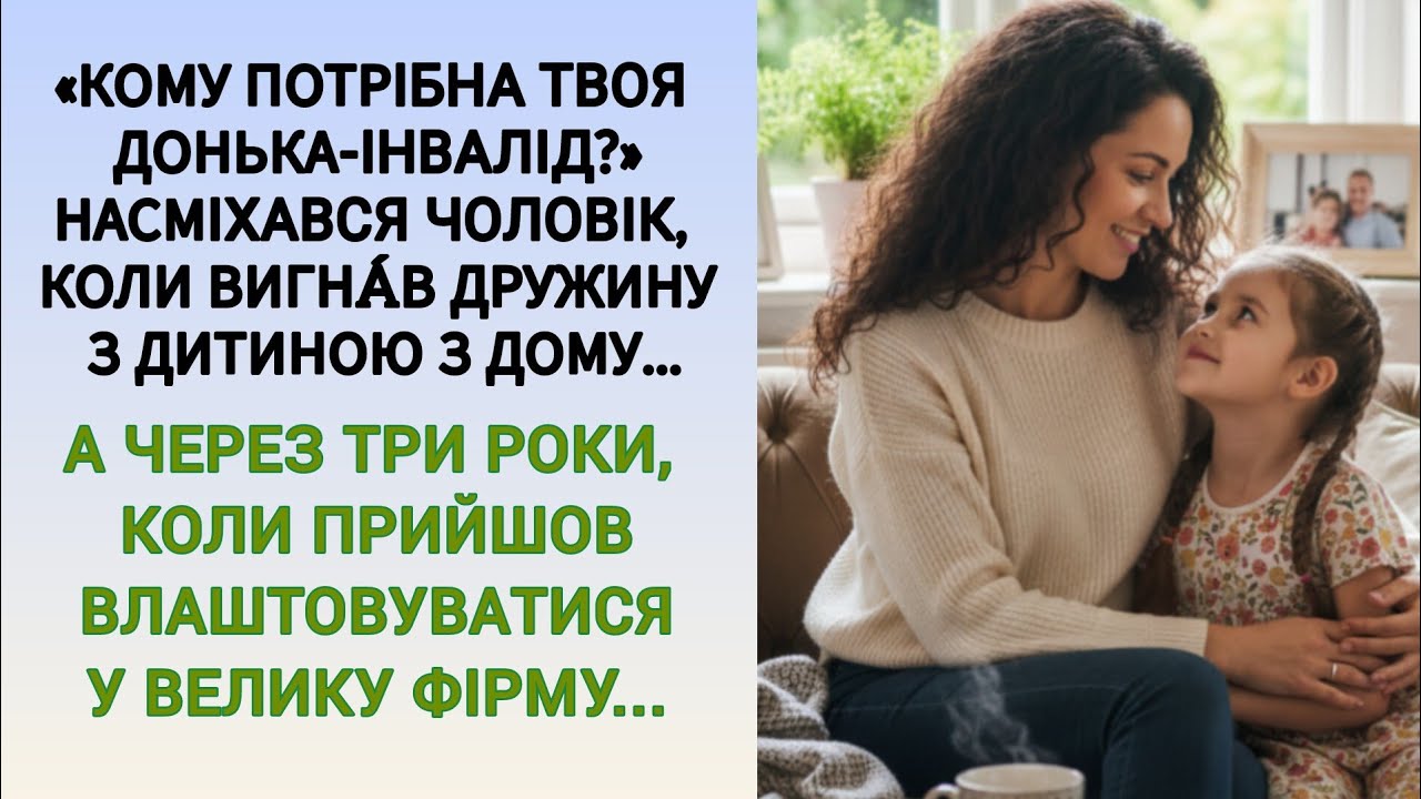 🇺🇦|| «КОМУ ПОТРІБНА ТВОЯ ДОНЬКА-ІНВАЛІД?» НАСМІХАВСЯ ЧОЛОВІК...|| Українською мовою 