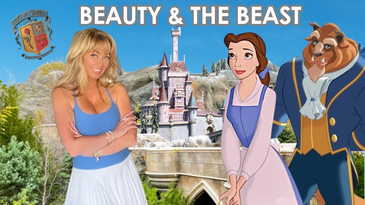 Disney World Beauty & the Beast Experience! 👑 Be Our Guest Dining Review, Meet Belle, Gaston’s!