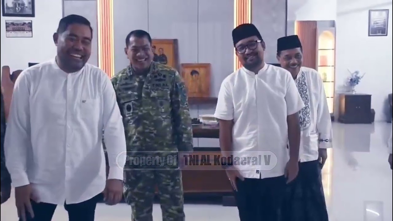 Komandan Kodaeral V Buka Bersama di Kediaman Wakil Ketua Komisi IV DPRD Nganjuk