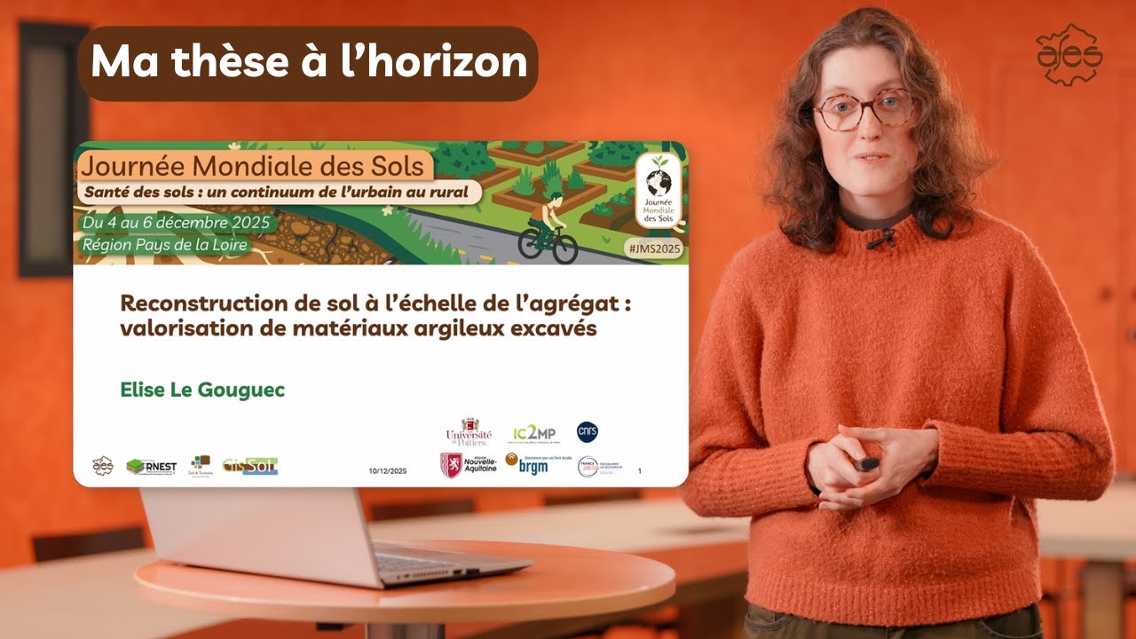 Ma thèse à l'horizon | Elise Le Gouguec : Reconstruction du sol à l'échelle de l'agrégat