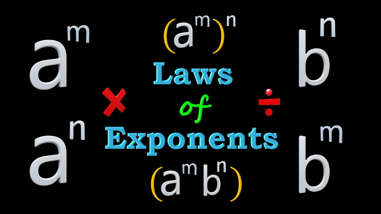 Laws of Exponents