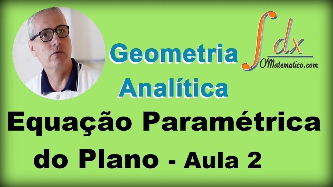 Grings - Geometria Analítica - Equação Paramétrica do Plano - Aula 2