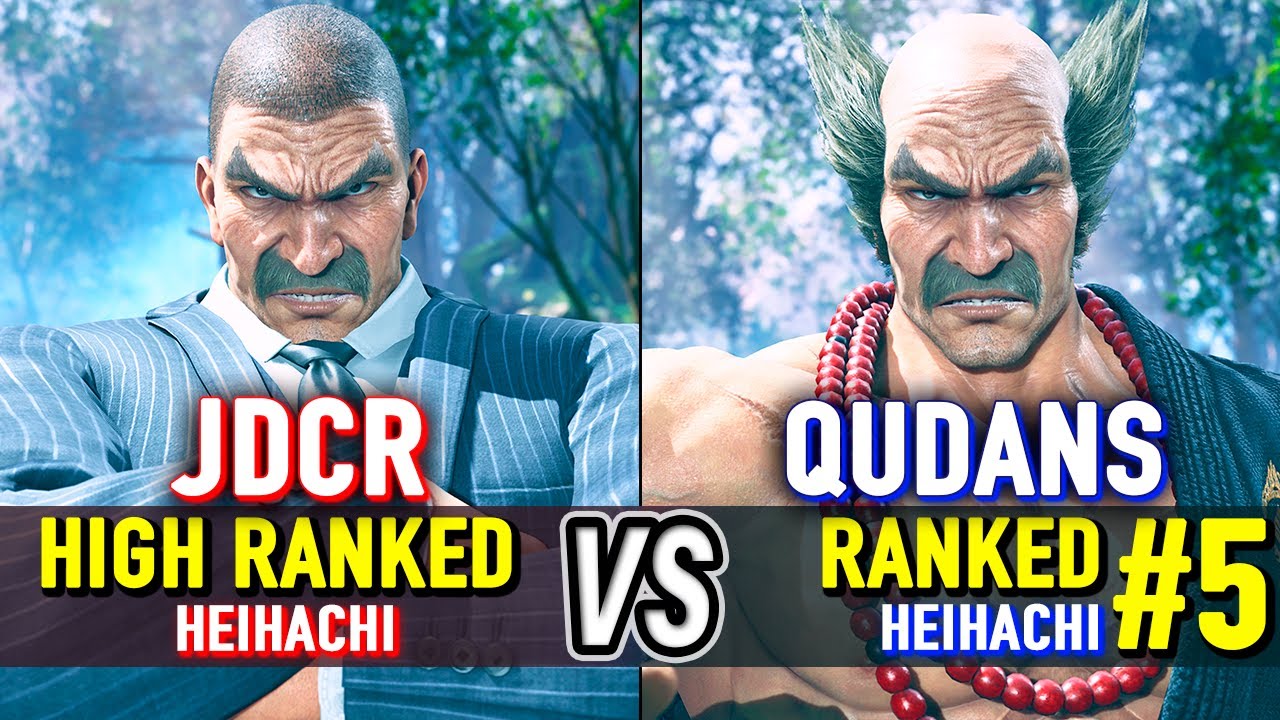 T8 🔥 JDCR (High Ranked Heihachi) vs QUDANS (#5 Ranked Heihachi) 🔥 Tekken 8 High Level Gameplay