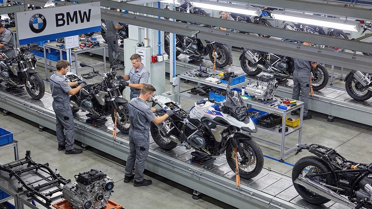 Inside BMW’s R 1250 GS Factory | How the Legendary GS Is Built (Full Process)