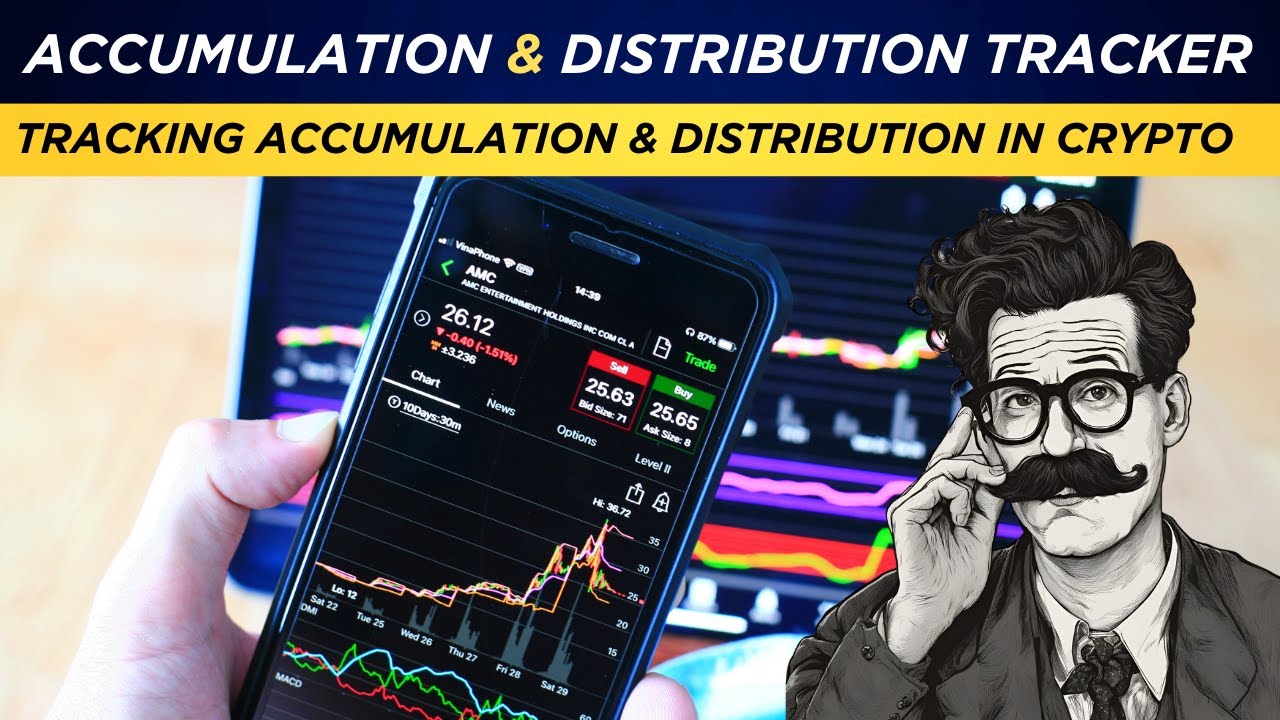 Tracking ACCUMULATION & DISTRIBUTION in Crypto🔥| How to track CRYPTO Whale?😎