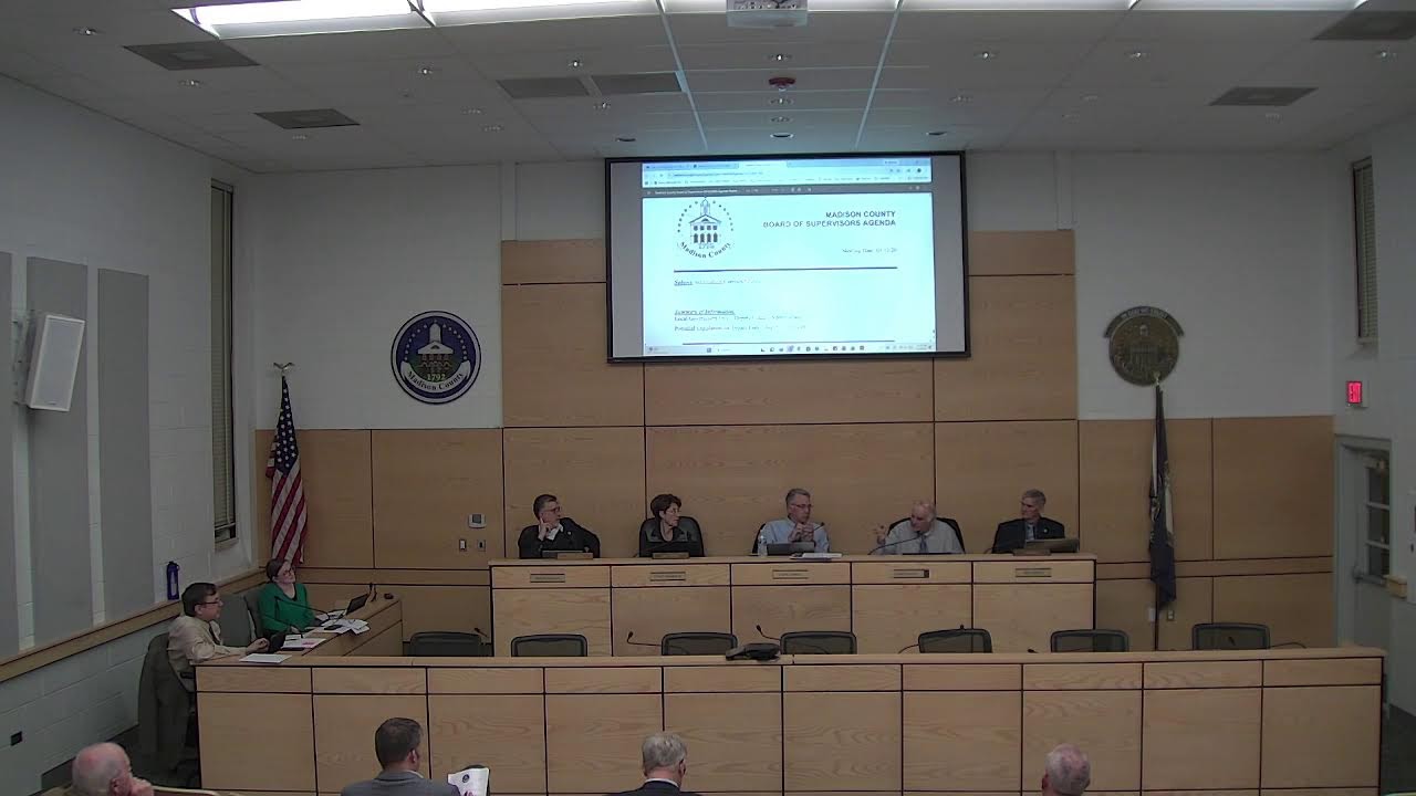 Board of Supervisors Meeting 01-13-26
