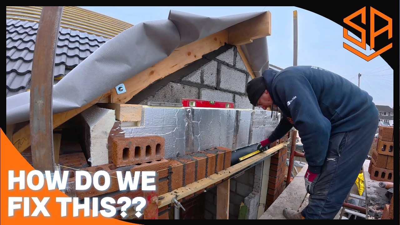 A BRICK GAUGE PROBLEM WE SORTED WITH A NEAT FEATURE.. BUNGALOW RENOVATION PT 12