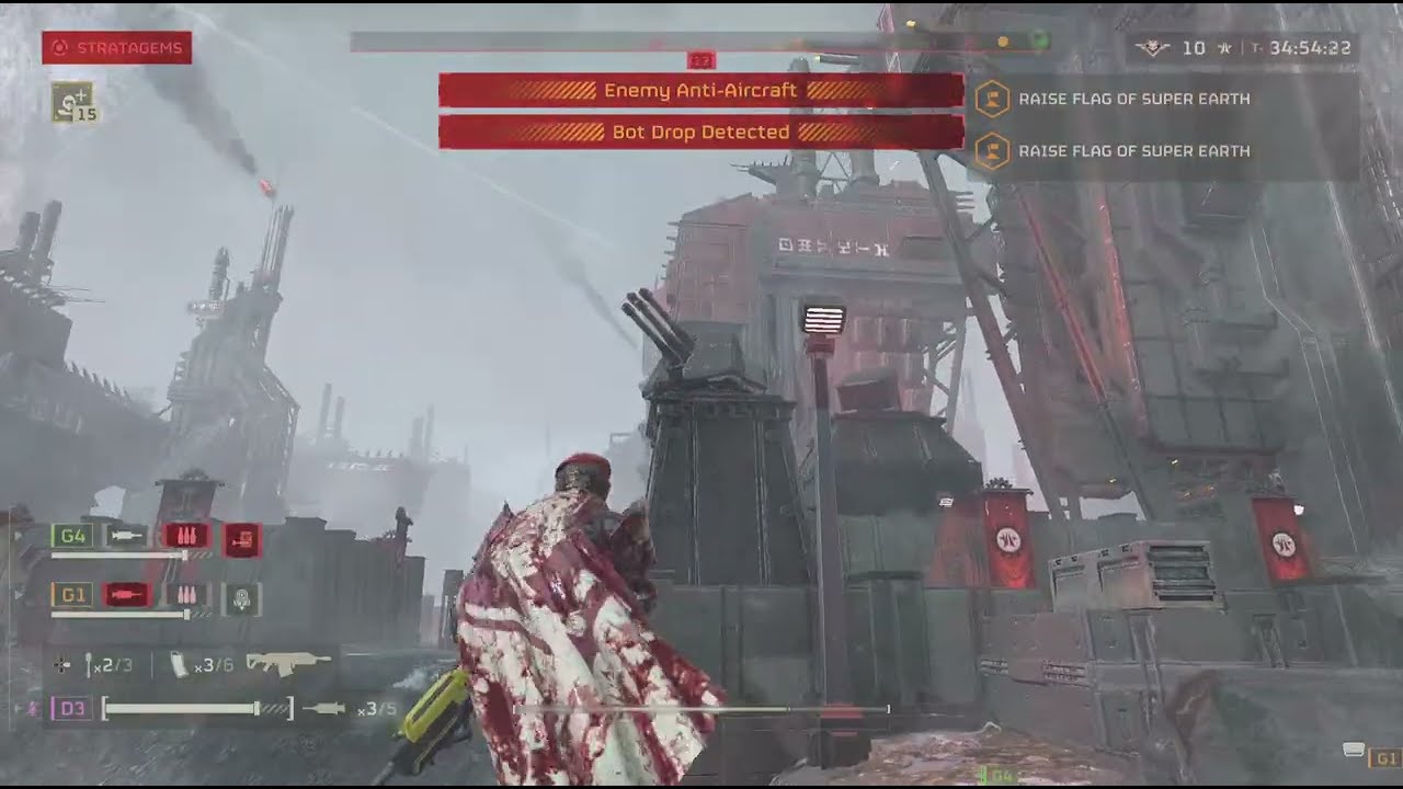 HELLDIVERS 2 Cyberstan Fail