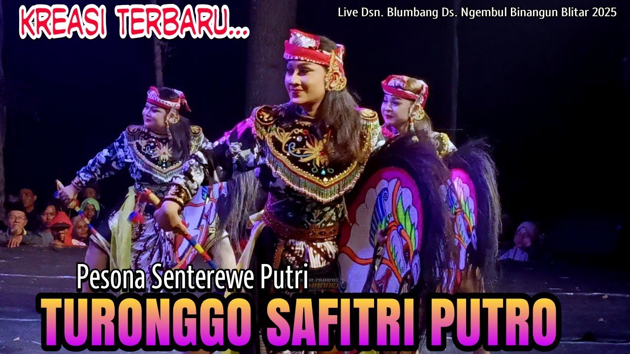 Kreasi Baru Jaranan Putri (TURONGGO SAFITRI PUTRO) Live Blumbang Binangun Blitar - Cahaya audio