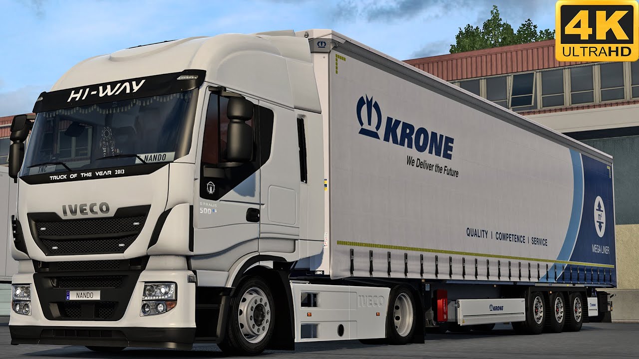 [TS-PC] ETS2 4K | POLAND REBUILDING | IVECO HI-WAY 500 | WAŁCZ 🇵🇱 -  RZESZÓW 🇵🇱