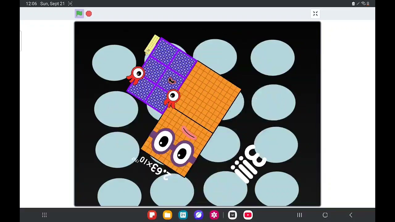 Triple factorial numberblocks band 