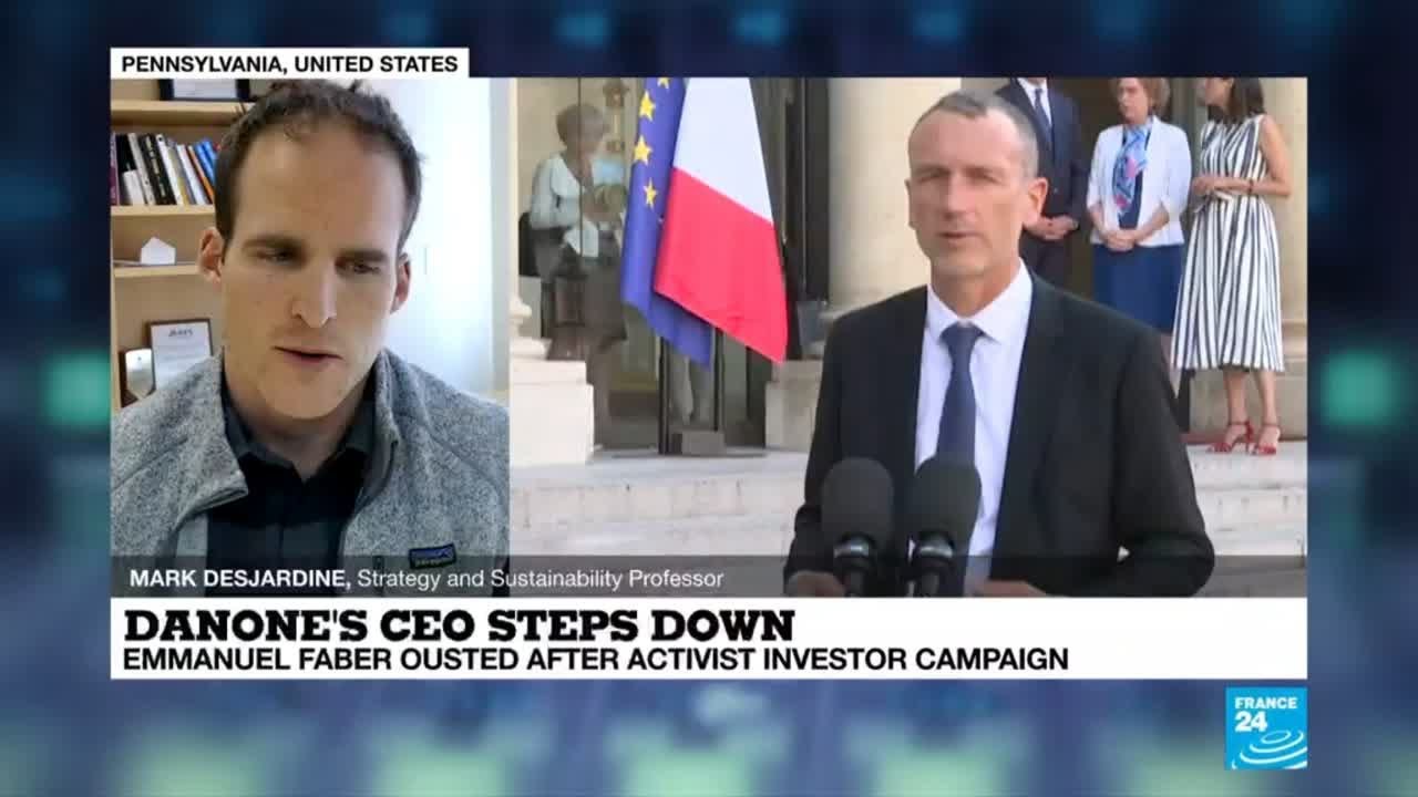 Danone CEO Faber ousted:  