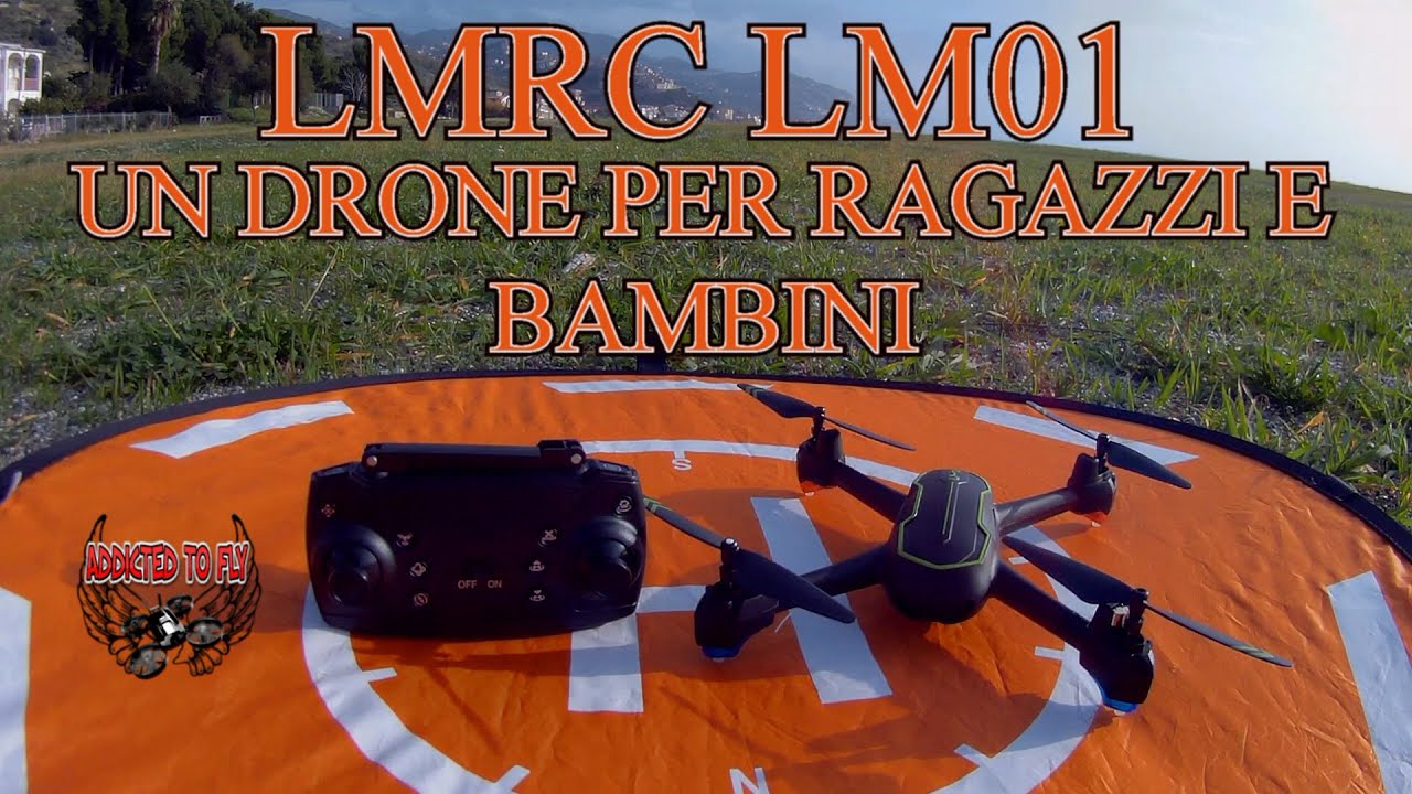 UN DRONE ADATTO ANCHE AI BAMBINI Asbww LMRC LM01 GPS ITA