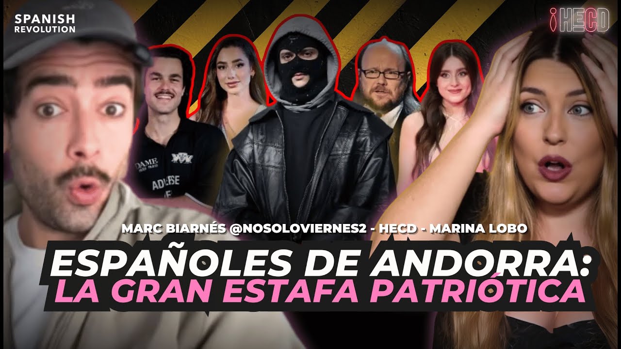 GURÚS DEL ODIO, EXILIO FISCAL 💸 Marina Lobo y Marc Biarnés destrozan a los youtubers de ultraderecha