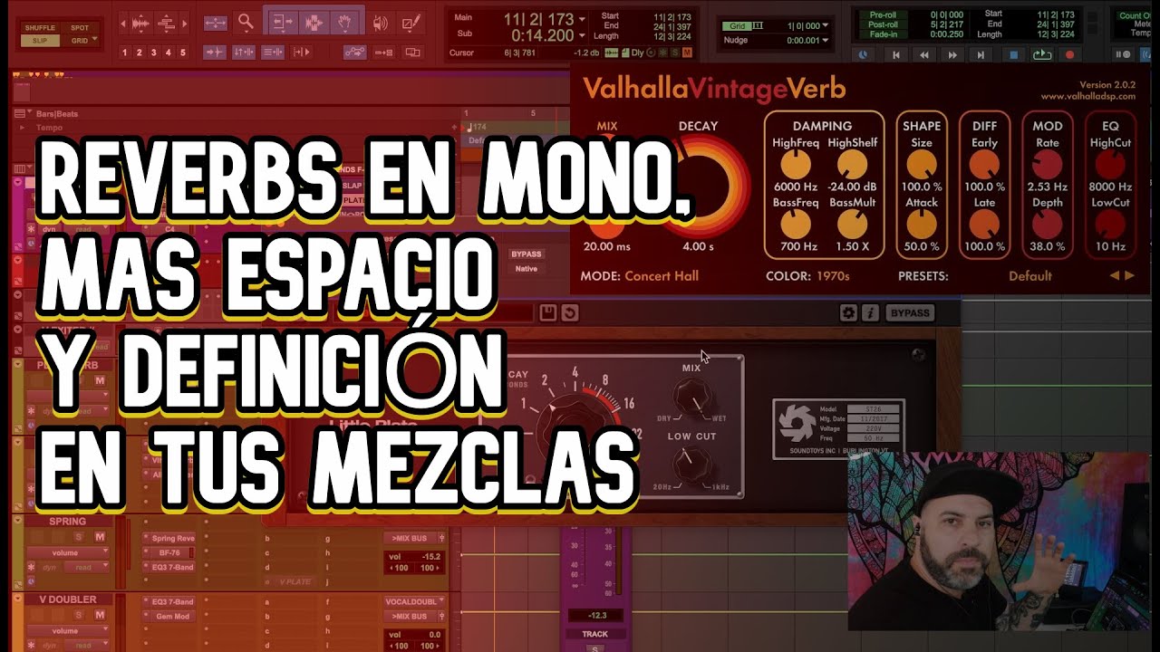 REVERBS  EN MONO, MAS ESPACIO Y DEFINICIÓN EN TUS MEZCLAS
