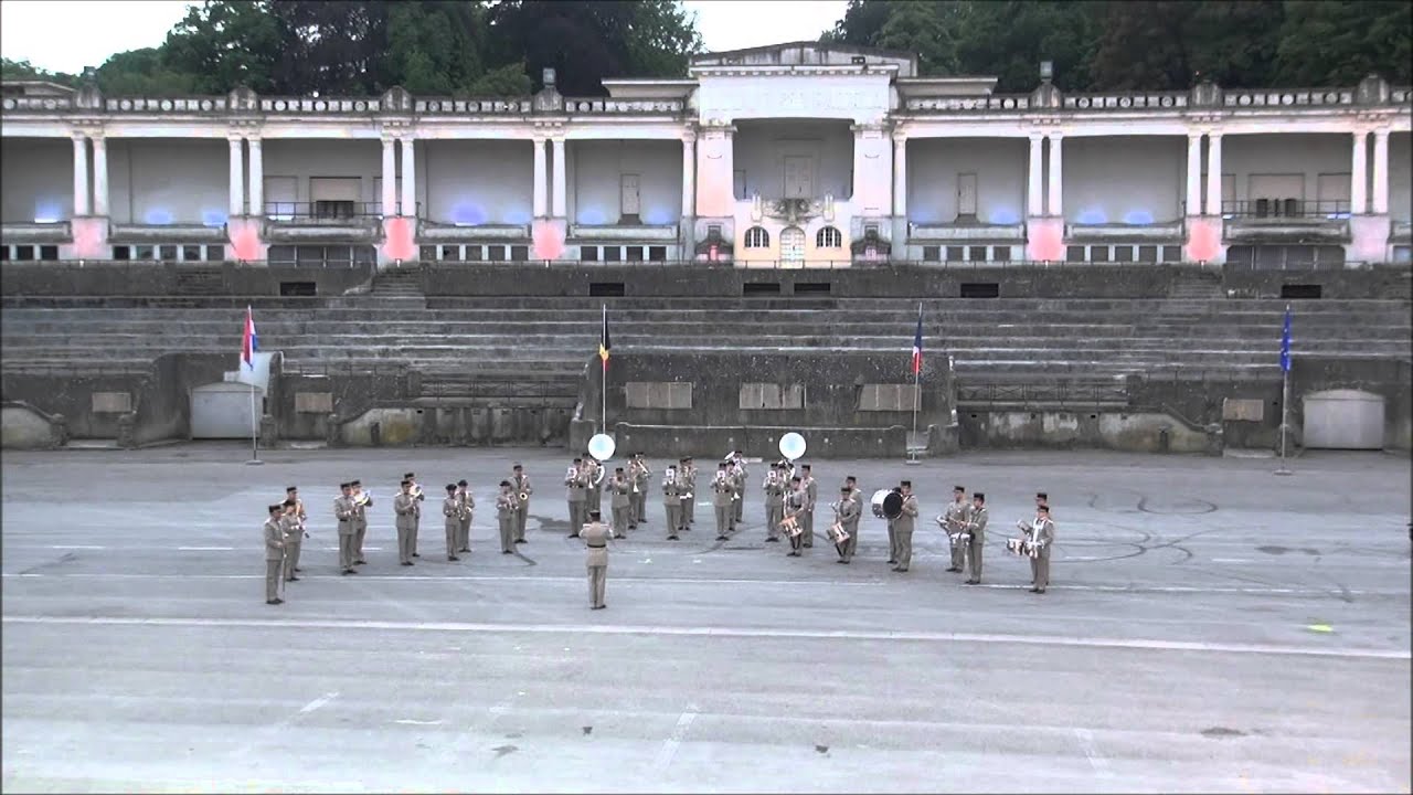 la Musique de l'Infanterie Française de Lyon 2014 Festival des Musiques Militaires de Namur