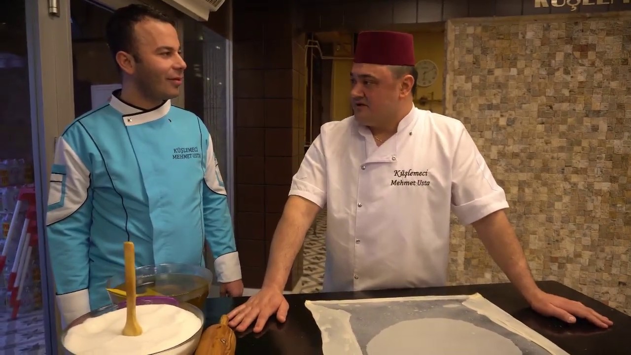 Hakiki Kaymaklı Fıstıklı Efsane Gaziantep Katmeri Nasıl Yaplır..? Gaziantep Lezzetleri