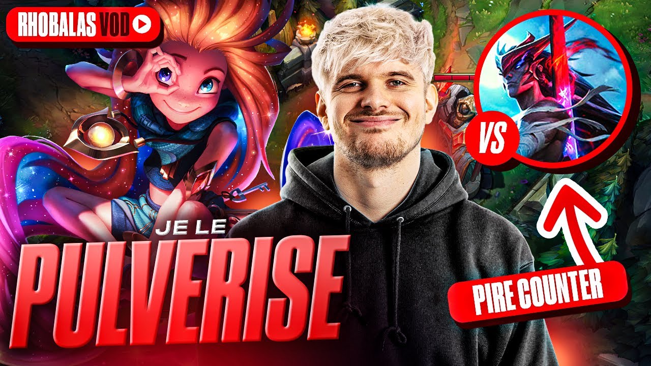 JE PULVÉRISE MON ADVERSAIRE ALORS QU'IL JOUE LE PIRE COUNTER DE ZOE