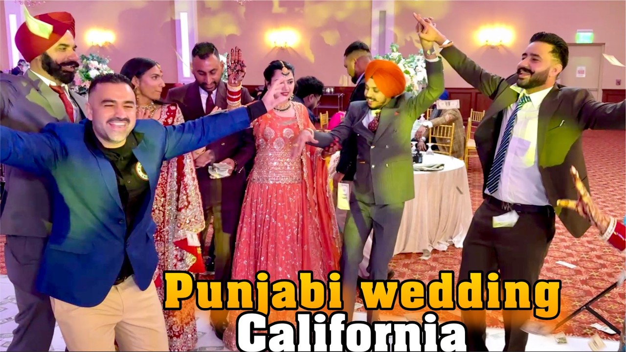 First time Attending a PUNJABI WEDDING in CALIFORNIA 🇺🇸 | 826