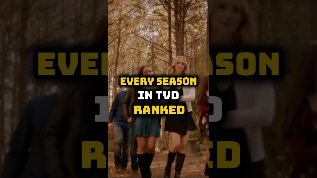 Ranking Every TVD Season From Worst to Best! #shorts #vampirediaries #tvd #tvdranking #worsttobest
