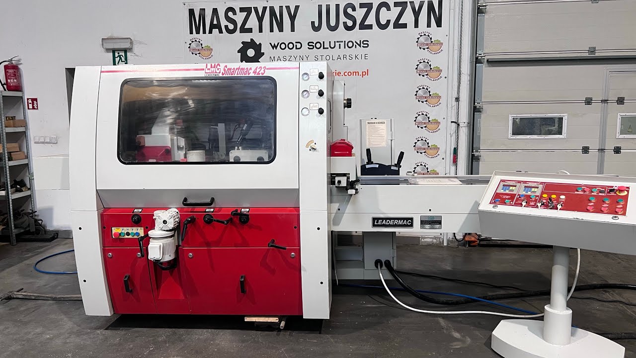 Strugarka czterostronna Leadermac Smartmac 423