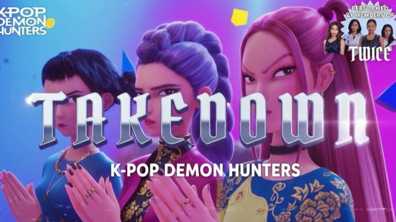 HUNTR/X - Takedown (90s Style Song) | K-Pop Demon Hunters Original Song