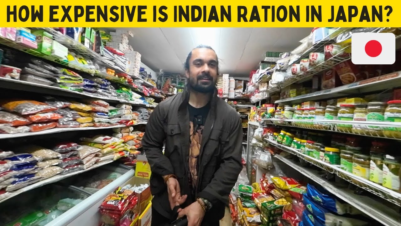 Indian Grocery Shop in Japan 
