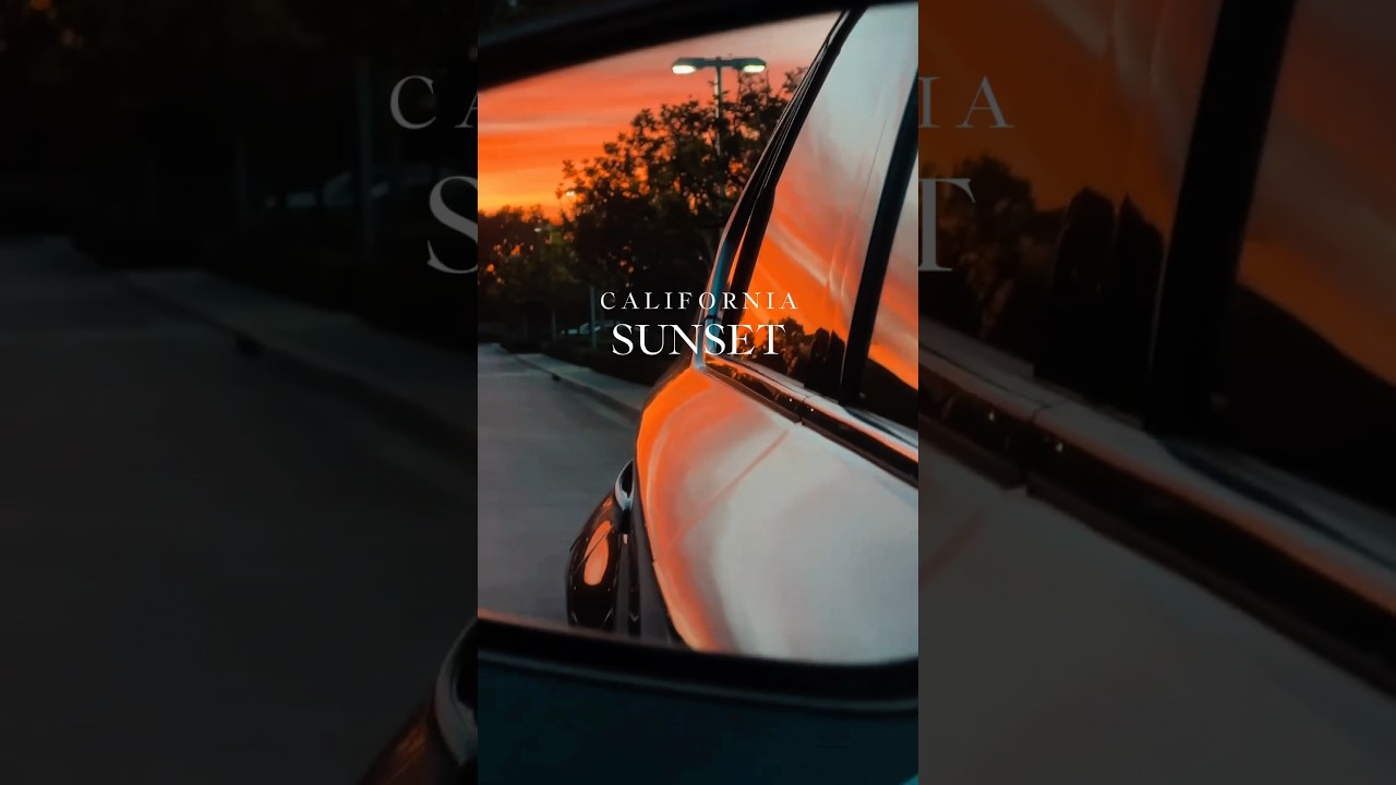 California Sunset Ride 🌅 노을바리