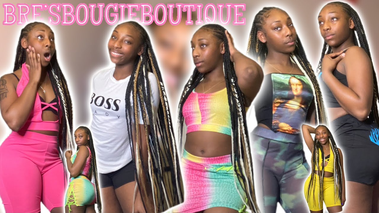 BADDIE ON A BUDGET TRY ON HAUL FT: BRESBOUGIEBOUTIQUE vlogtober day 22/23