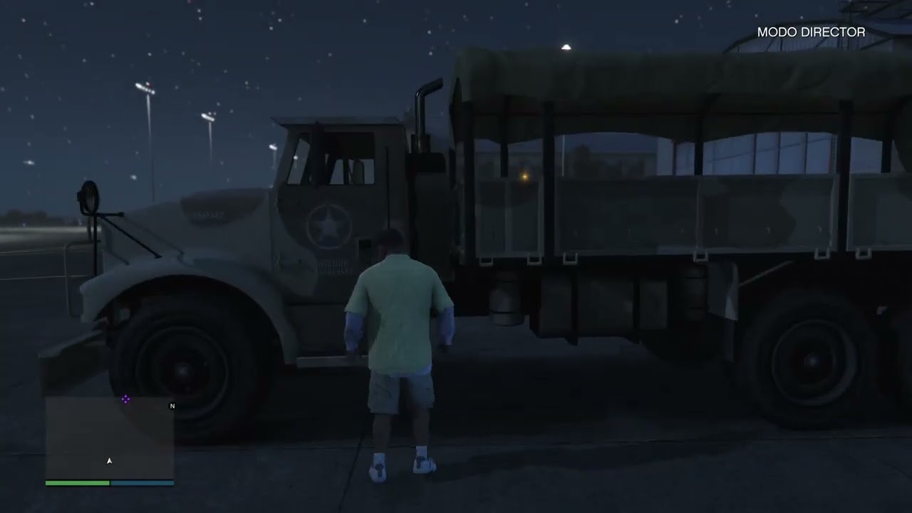 Grand Theft Auto V Military Base Chill Gameplay