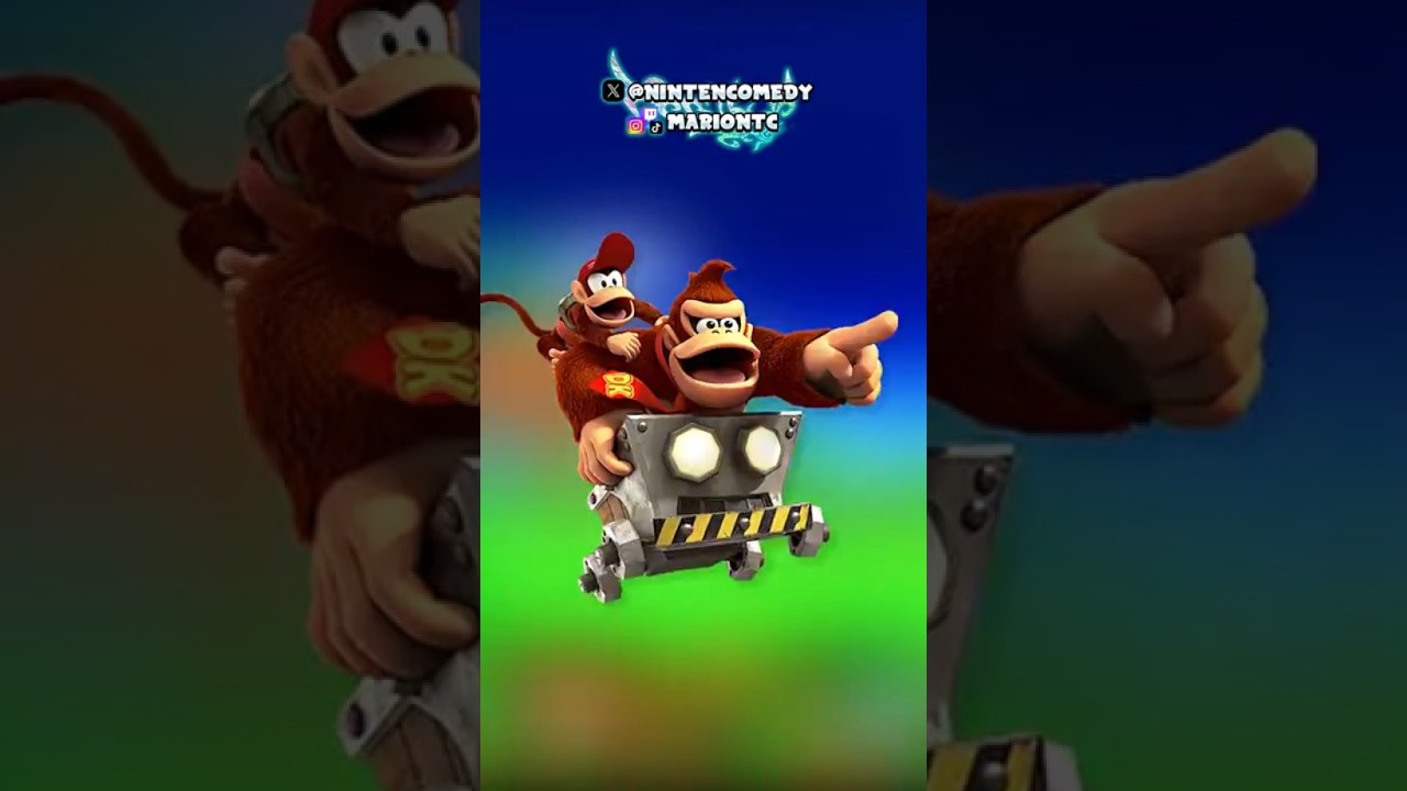 &iquest;Qu&eacute; ataques de DONKEY KONG cambiar&iacute;a para Smash 6? #shorts #donkeykong  #smashbros