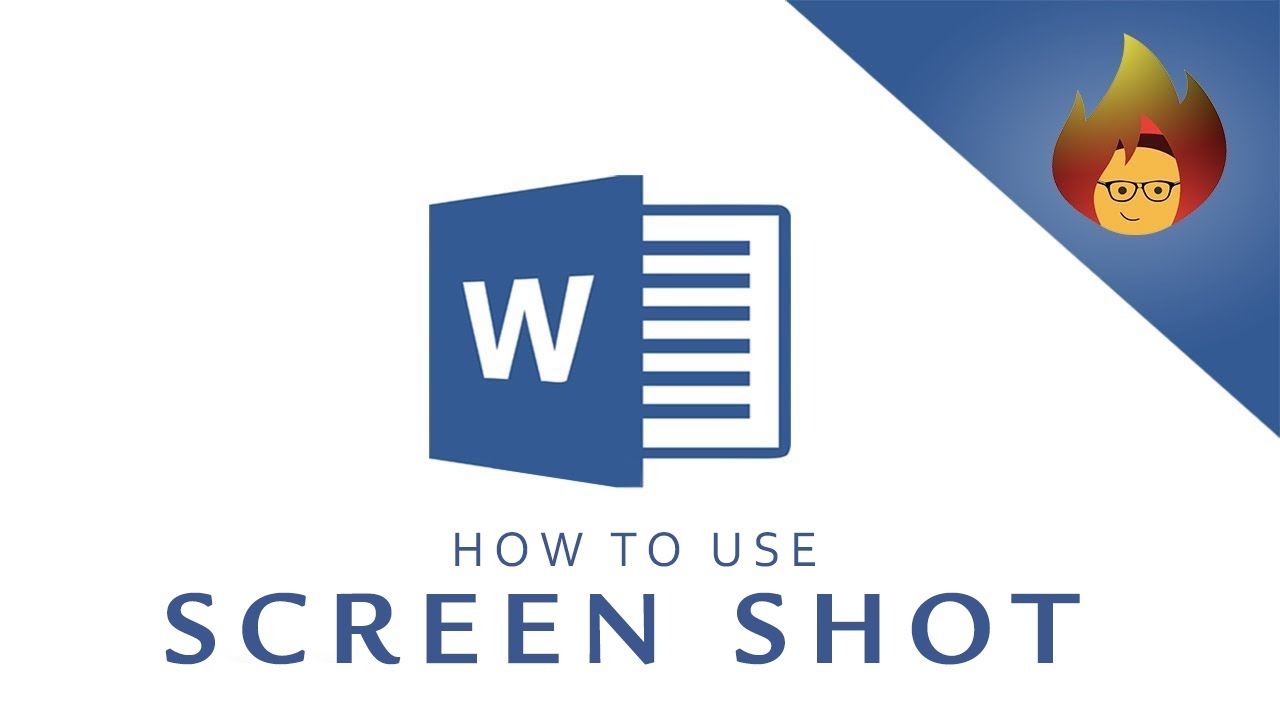 How to use SCREEN SHOT | MICROSOFT WORD 2016