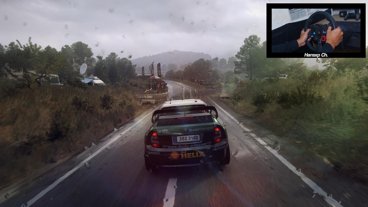 Colin McRae ŠKODA Fabia Rally 2005 - If in doubt, FLAT OUT! | DiRT Rally 2.0 - Logitech G29