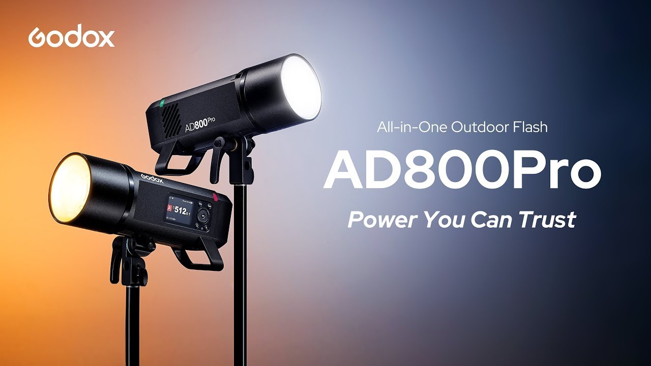 Godox AD800Pro — новая универсальная уличная вспышка, способная превзойти солнце.