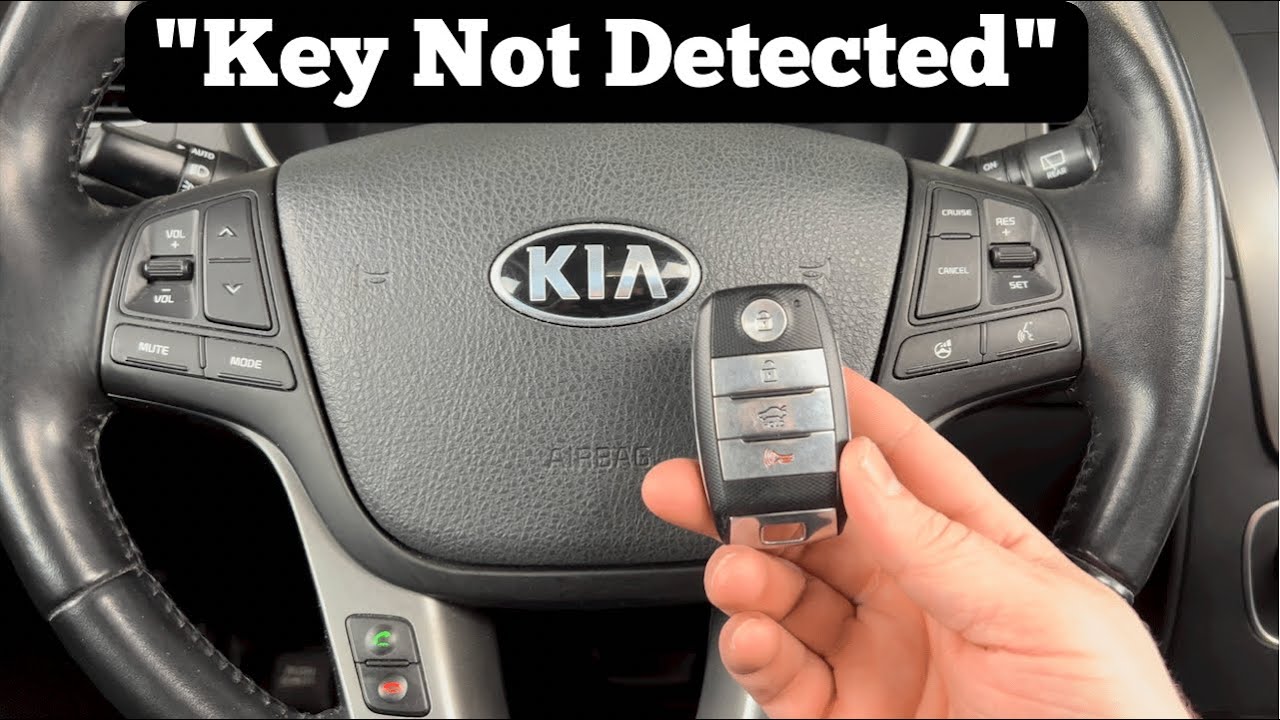 How to Start A 2014 - 2020 Kia Sorento With Dead Remote Key Fob Battery 