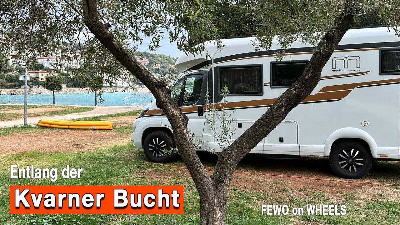 Medulin bis Rabac mit Wohnmobil - Kvarner Bucht - Kroatien