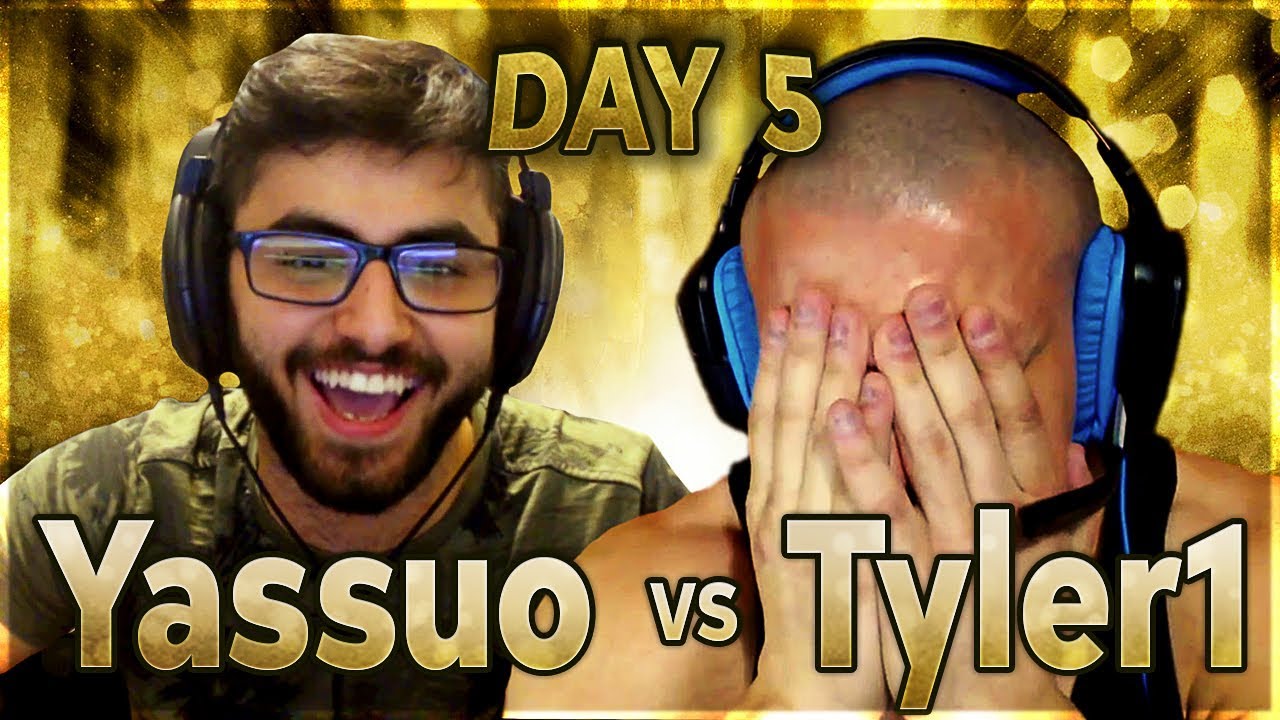 MOE CLOSES THE GAP? | YASSUO VS TYLER1 - $10K BET: DAY 5