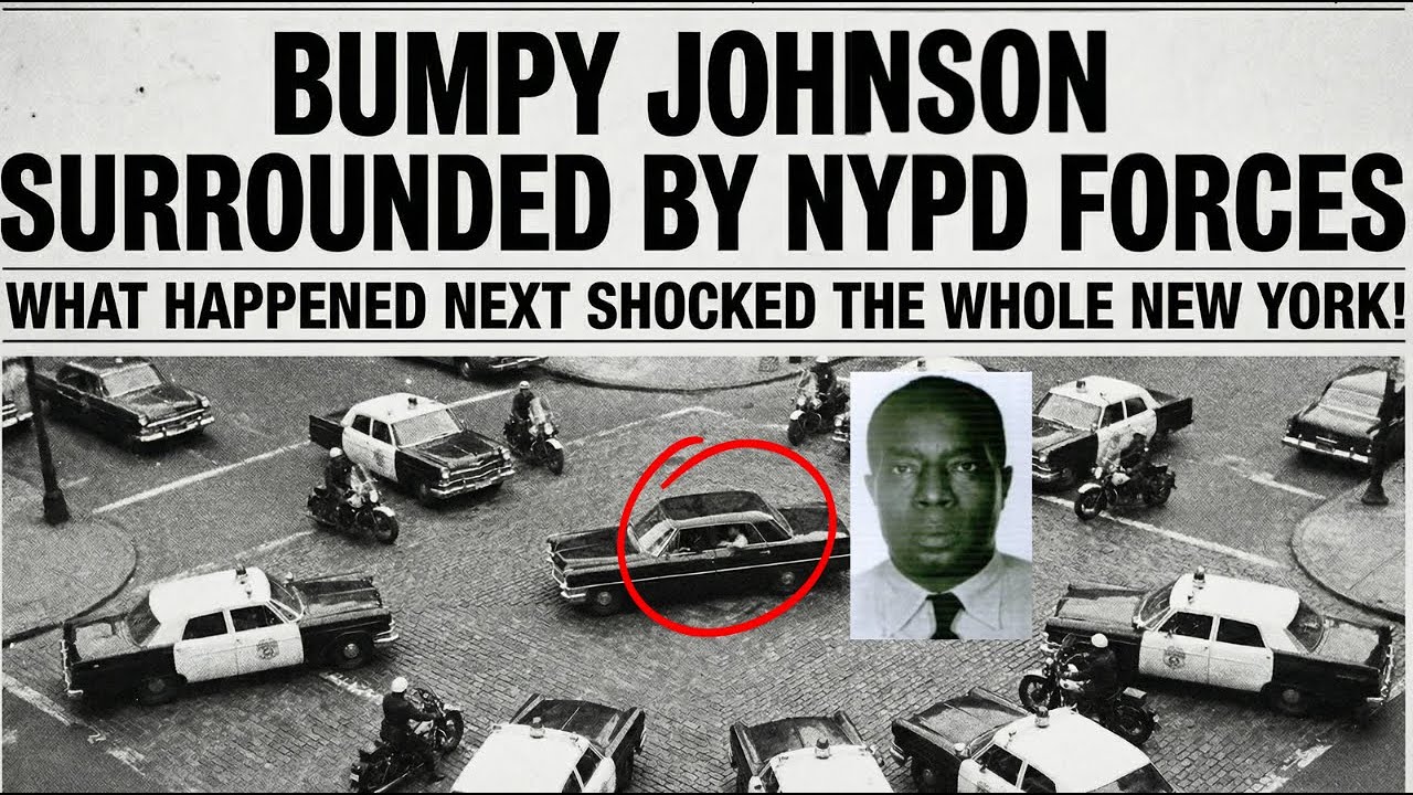 1968 News: Bumpy Johnson Gets Surrounded by 8 NYPD Cars But Then This Happens