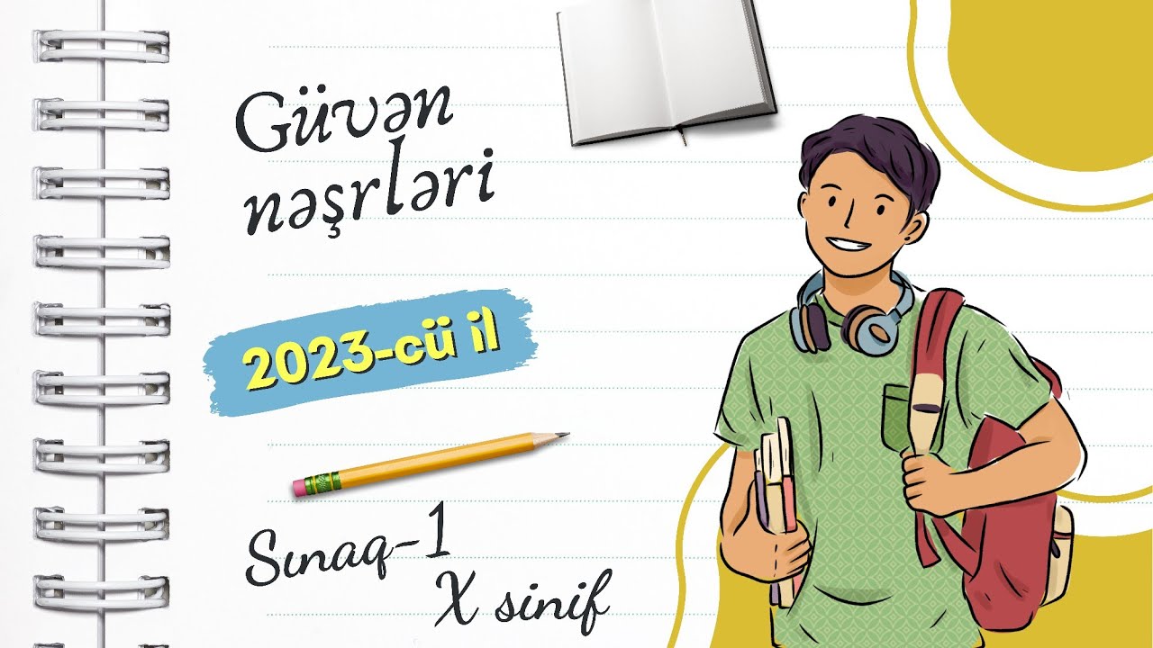 10-cu sinif 6 oktyabr Güvən sınağı üçün təkrar sınaq