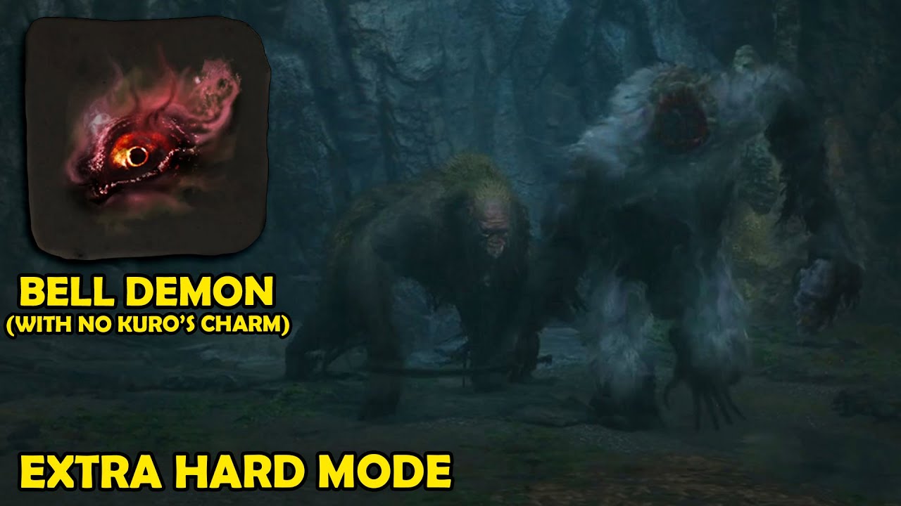 Playing Sekiro in HARD MODE (Guardian Ape & Wife)