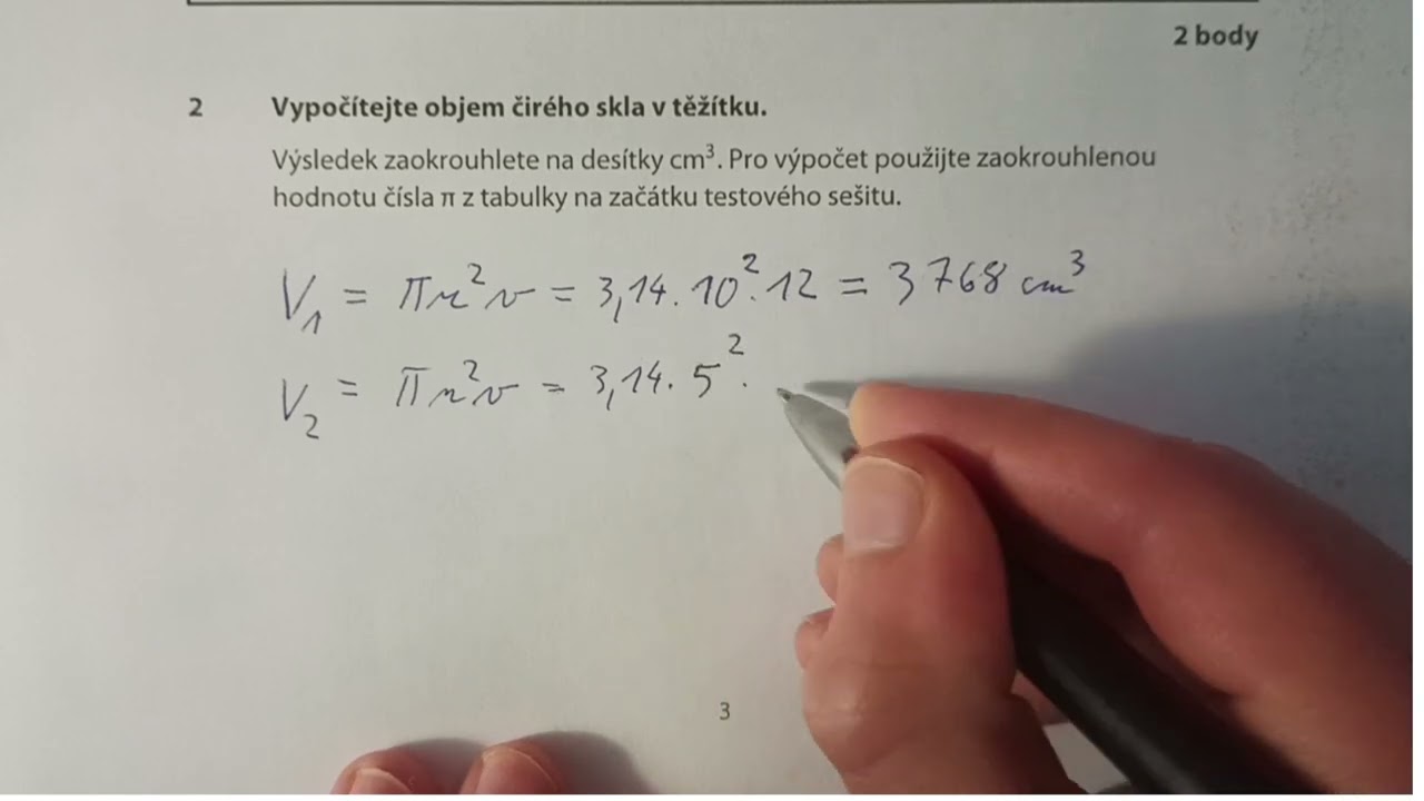 Cermat přijímačky na SŠ - slovní úloha (2. z testu MA_2024_9)