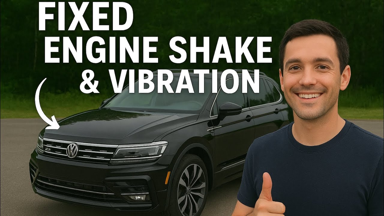 VW Tiguan Engine Shake FIX! (2018–2021) – Motor Mount Replacement Solves Vibration