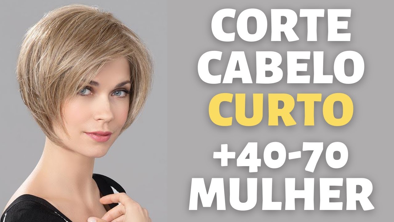 CORTE DE CABELO CURTO +40-55-75 MULHER - CORTE CURTO REPICADO DEGRADÊ PENTEADO - MODA MODA