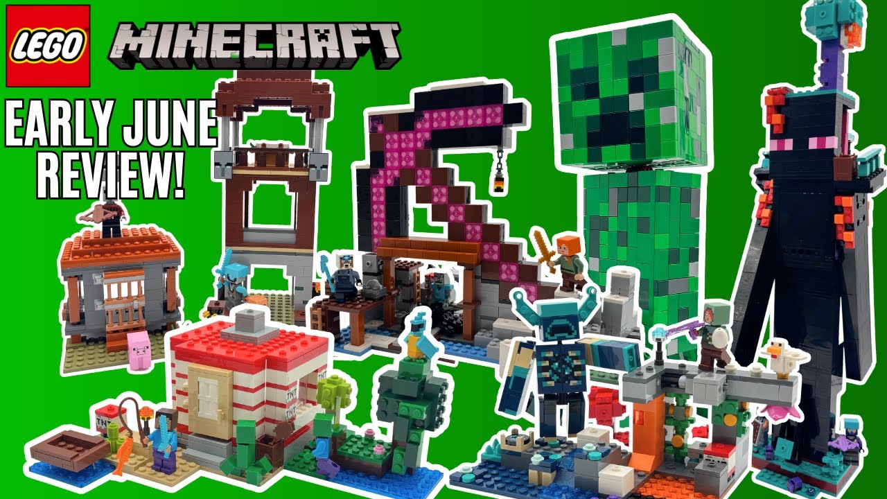 Lego Minecraft Summer 2025 Wave, FULL SET!