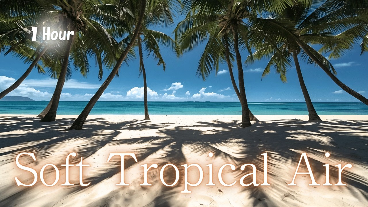 Soft Tropical Air Drifting Gently Around You | A Calm Escape for Mind and Body